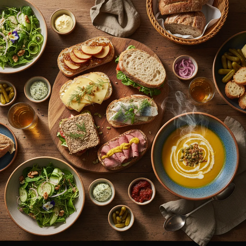 Heerlijke lunch bij De Meiden van...