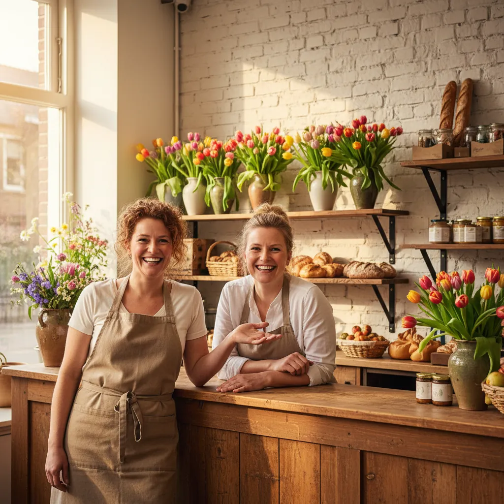 Karin en Debora, de eigenaressen van De Meiden van...